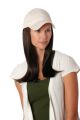 Long Hat Beige w/Hair