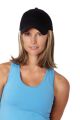 Classic Hat Black w/Hair 8226